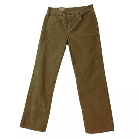 Levis Low Pro Mid Rise Straight Leg Corduroy Jeans Size 29X30 - Picture 1 of 10
